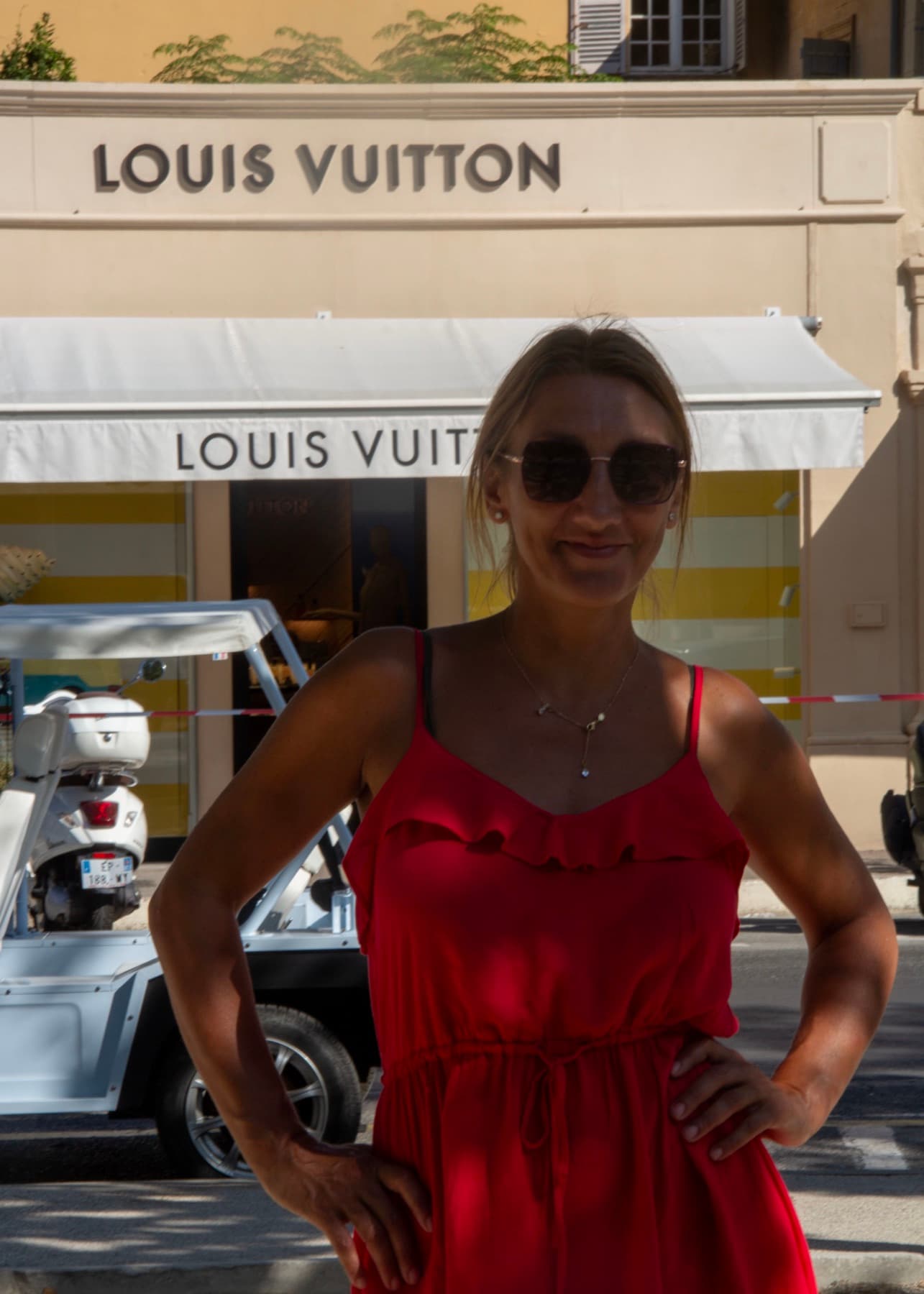 Susan Kaya in Saint-Tropez